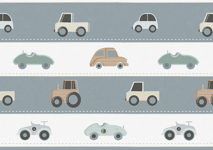 Brum Brum, Drive - Made to Measure Curtains - Image 9